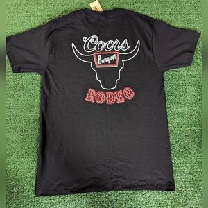 (Officially Licensed) Coors T Shirt Brand New With Tag Size Med. & Large‎